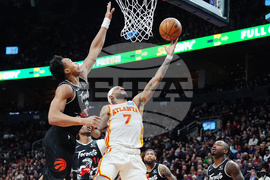 Hawks Raptors Basketball