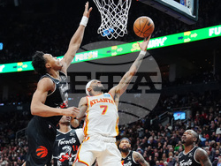 Hawks Raptors Basketball