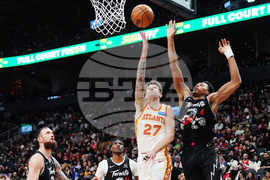 Hawks Raptors Basketball