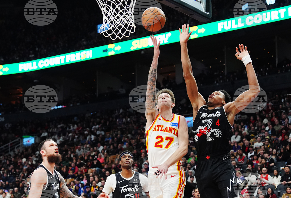 Hawks Raptors Basketball