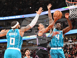 Hornets Bulls Basketball