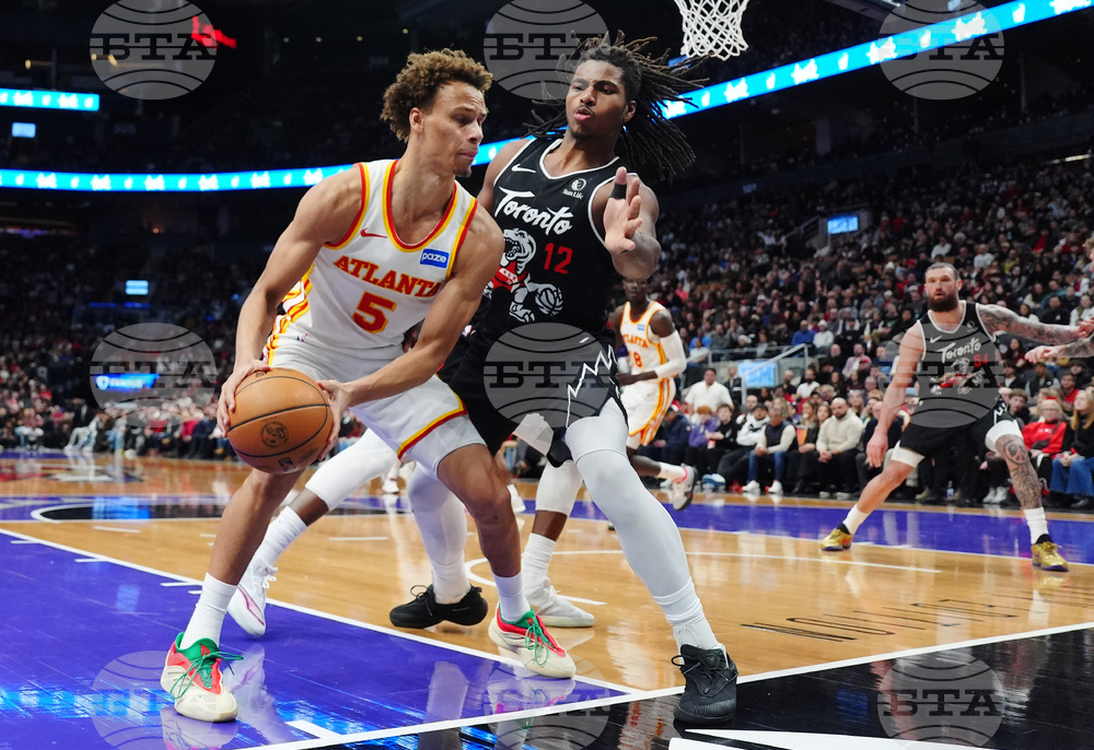 Hawks Raptors Basketball