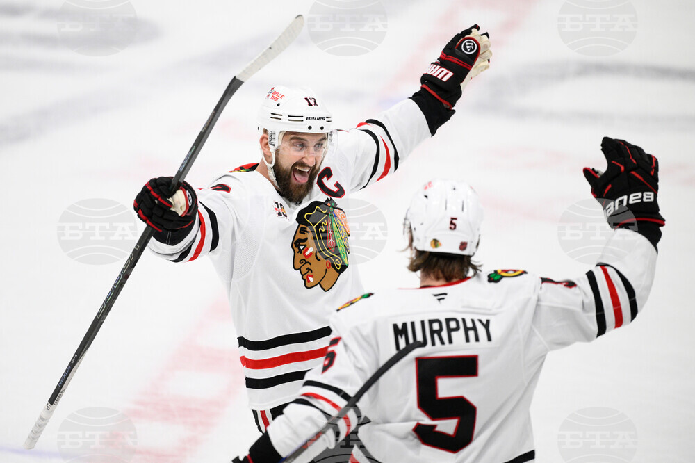 Blackhawks Capitals Hockey