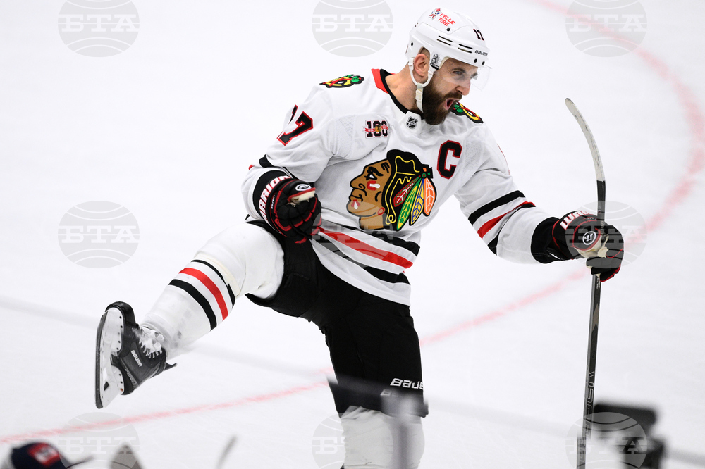 Blackhawks Capitals Hockey