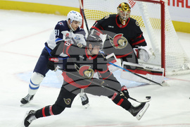 Jets Senators Hockey