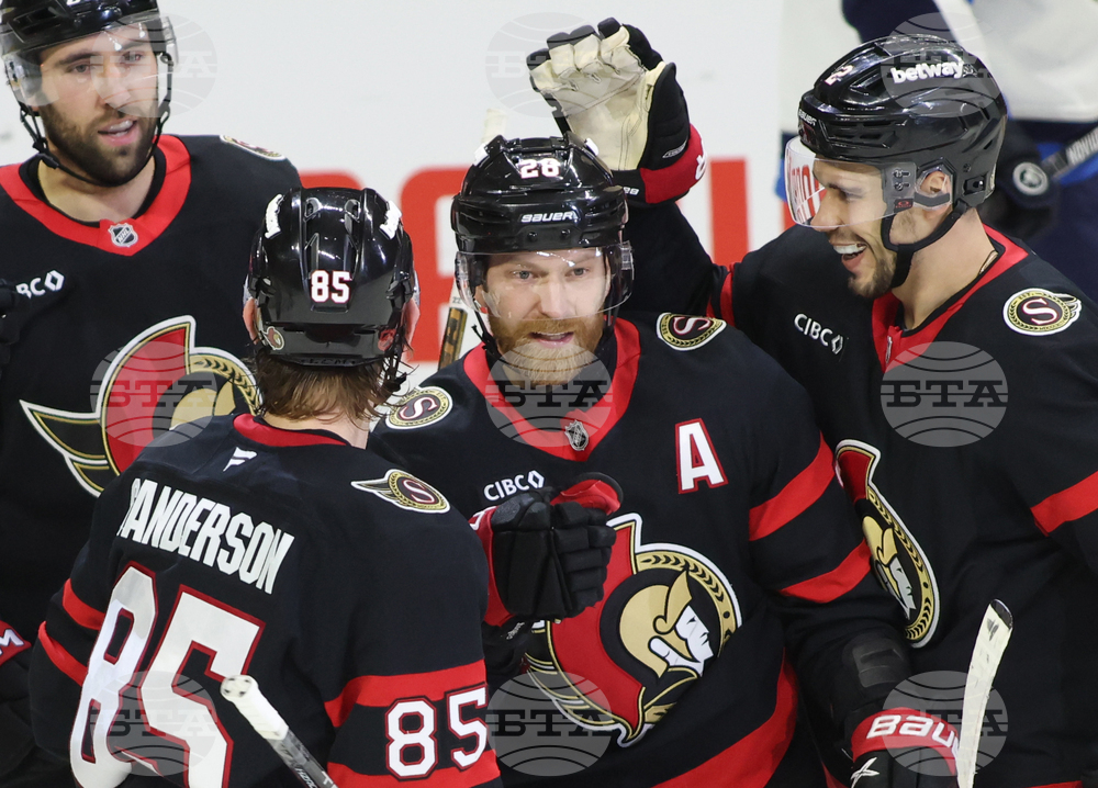 Jets Senators Hockey