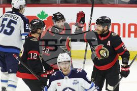 Jets Senators Hockey