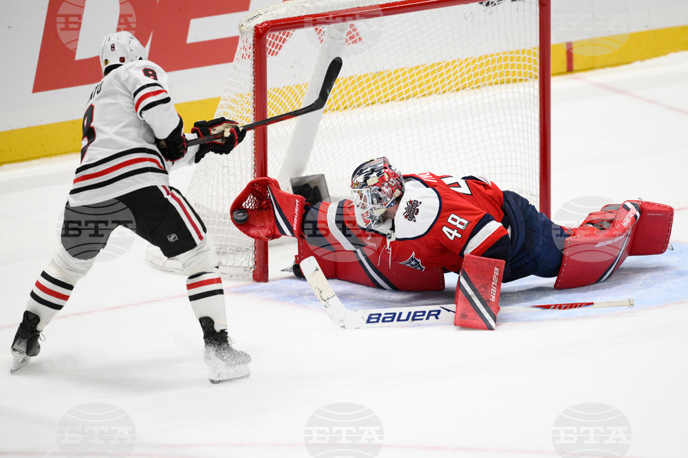 Blackhawks Capitals Hockey