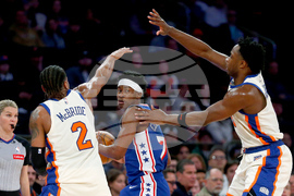 76ers Knicks Basketball