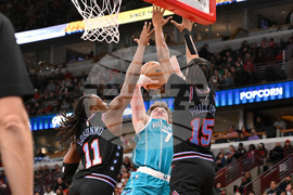 Hornets Bulls Basketball