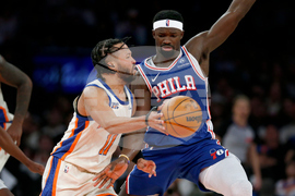 76ers Knicks Basketball