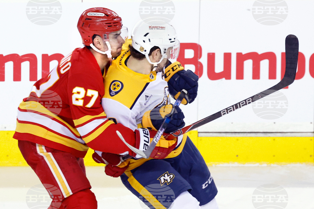 Predators Flames Hockey