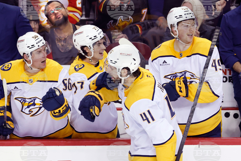 Predators Flames Hockey