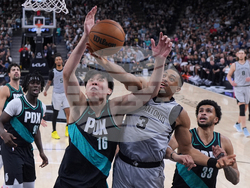 Trail Blazers Spurs Basketball