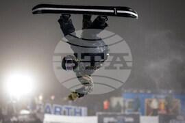 Canada World Cup Halfpipe Snowboarding