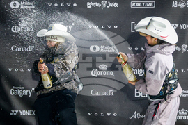 Canada World Cup Halfpipe Snowboarding