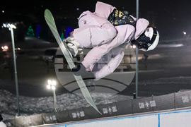 Canada World Cup Halfpipe Snowboarding