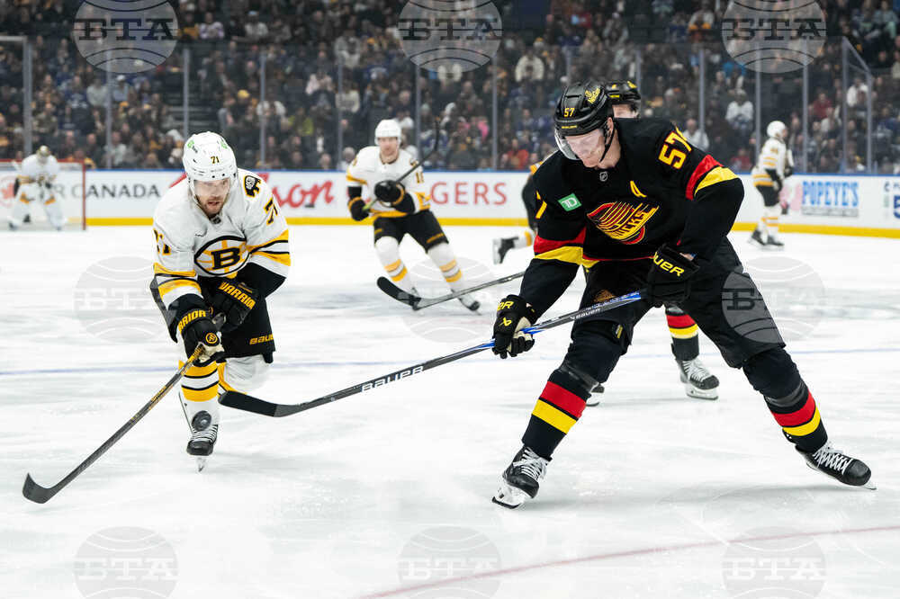 Bruins Canucks Hockey