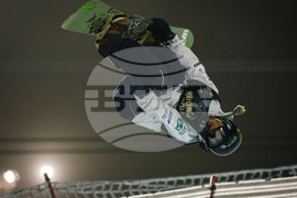 Canada World Cup Halfpipe Snowboarding