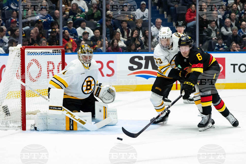 Bruins Canucks Hockey