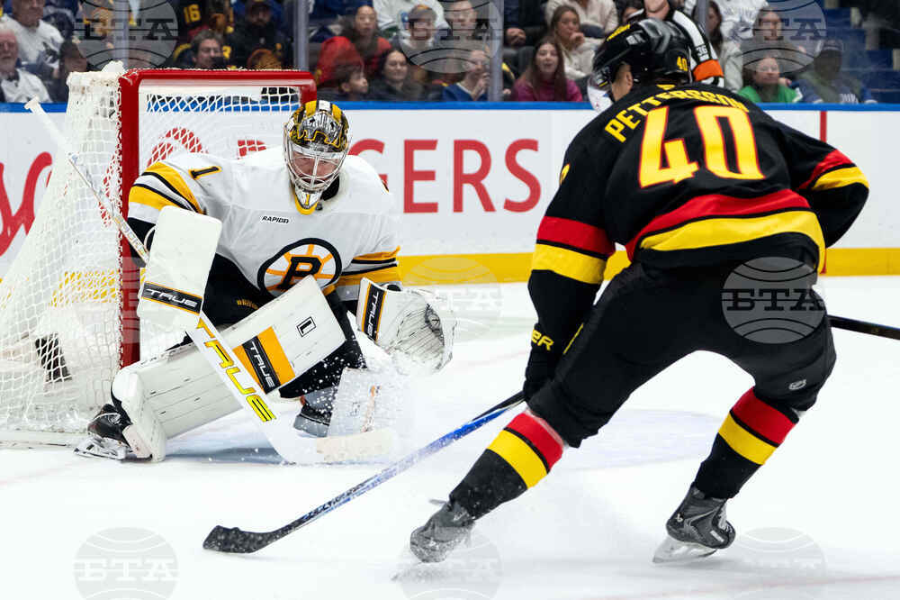 Bruins Canucks Hockey