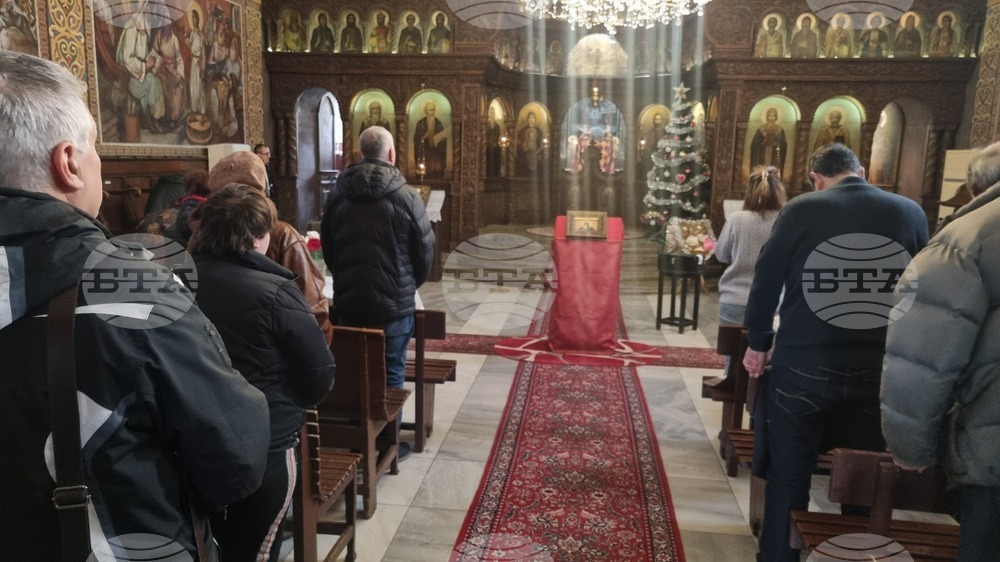 Търговище - църковна служба - храм „Св. Йоан Рилски“