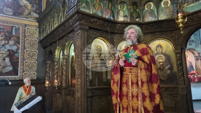 Търговище - църковна служба - храм „Св. Йоан Рилски“