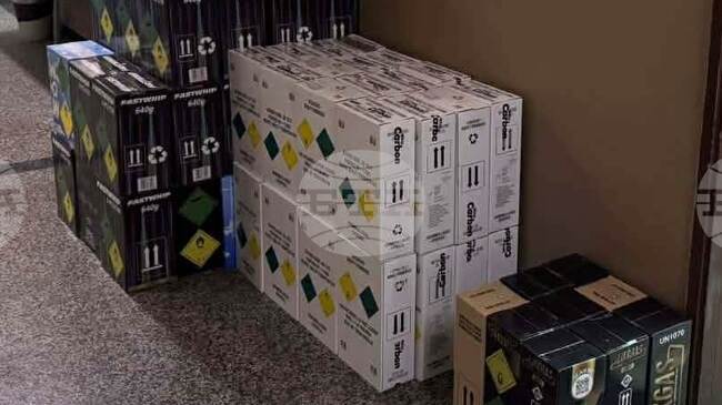 При специализирана акция в Пазарджик са иззети 610 флакона райски газ