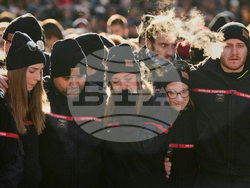 APTOPIX Switzerland Bar Fire