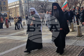 Патриарх Даниил - света литургия - шествие