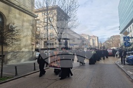 Патриарх Даниил - света литургия - шествие