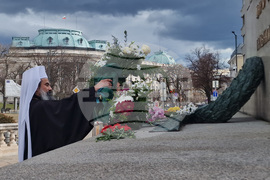 Патриарх Даниил - света литургия - шествие