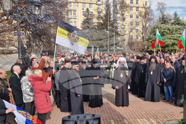 Патриарх Даниил - света литургия - шествие