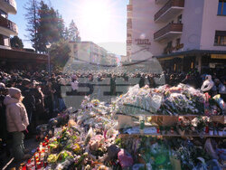 APTOPIX Switzerland Bar Fire