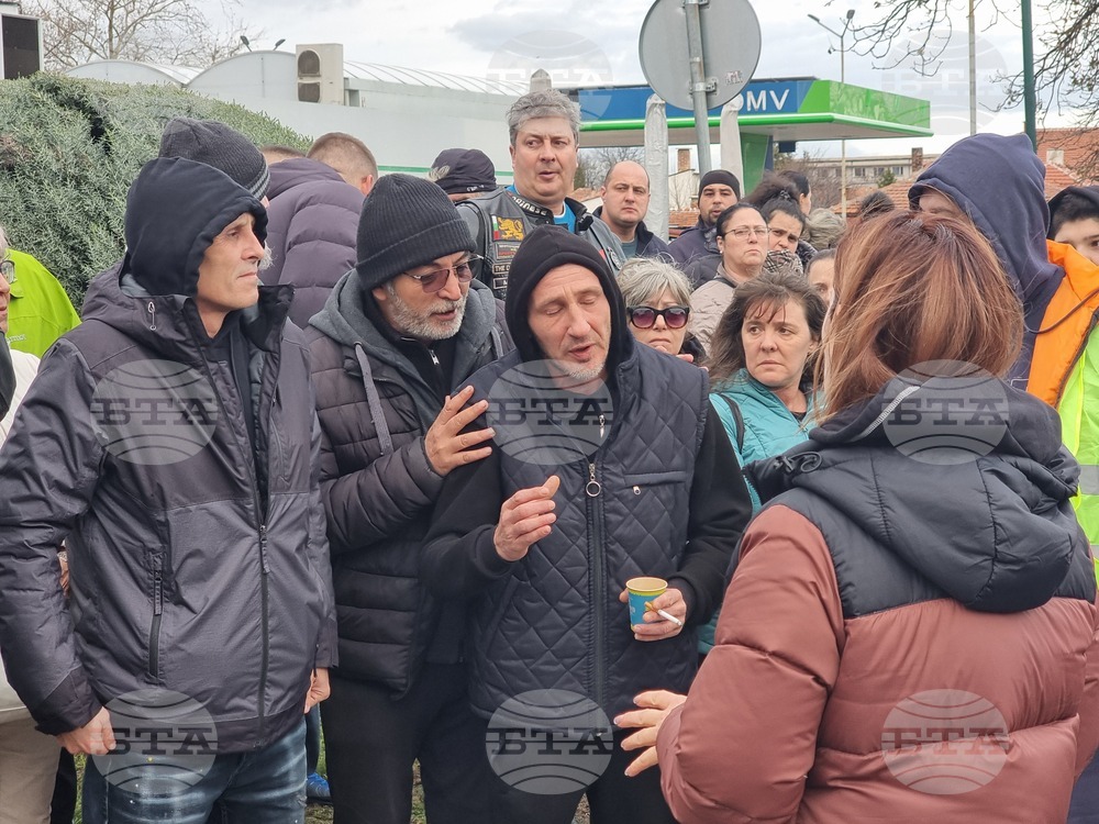 Нова Загора - протест - катастрофа