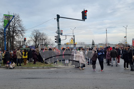 Нова Загора - протест - катастрофа