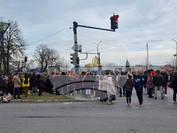Нова Загора - протест - катастрофа