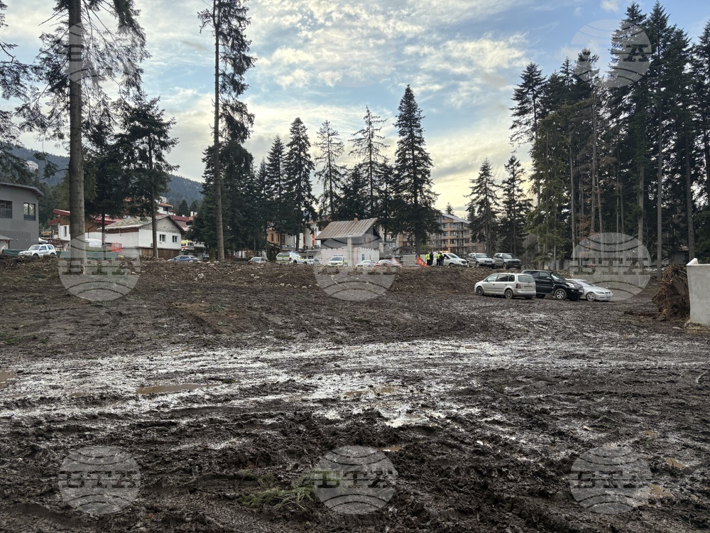 Курортен комплекс "Боровец" - ураганен вятър - щети