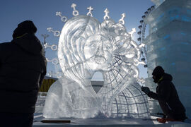 APTOPIX China Ice and Snow Festival