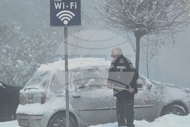 Сърбия - Белград - зима