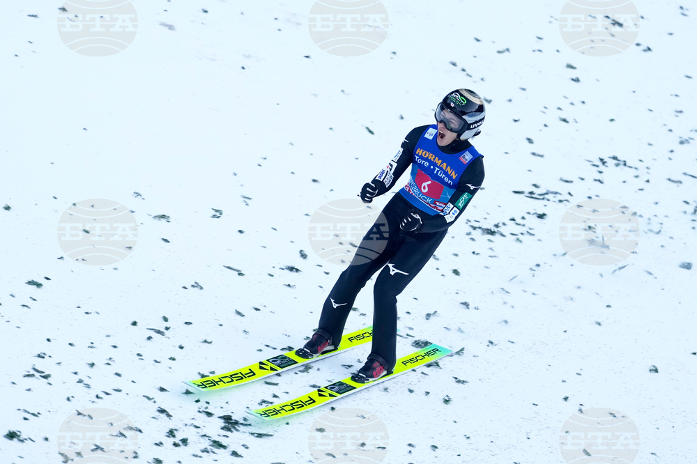 APTOPIX Austria Four Hills Ski Jumping