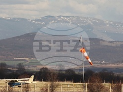 Летище Лесново - инцидент