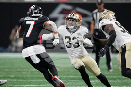 Saints Falcons Football