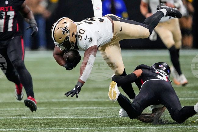 APTOPIX Saints Falcons Football