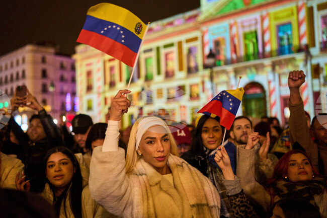 APTOPIX Spain Venezuela US