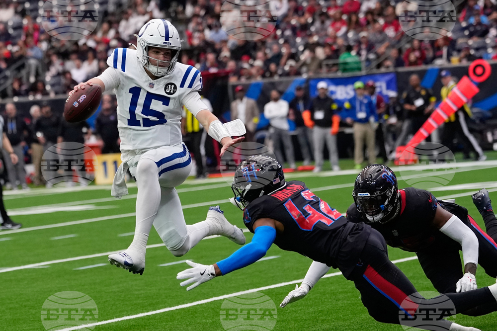 APTOPIX Colts Texans Football