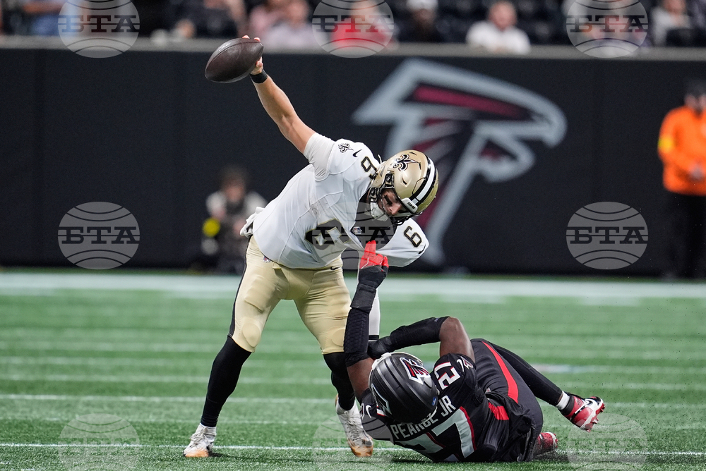 APTOPIX Saints Falcons Football