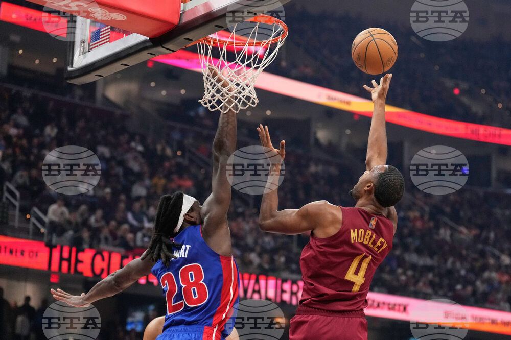 Pistons Cavaliers Basketball