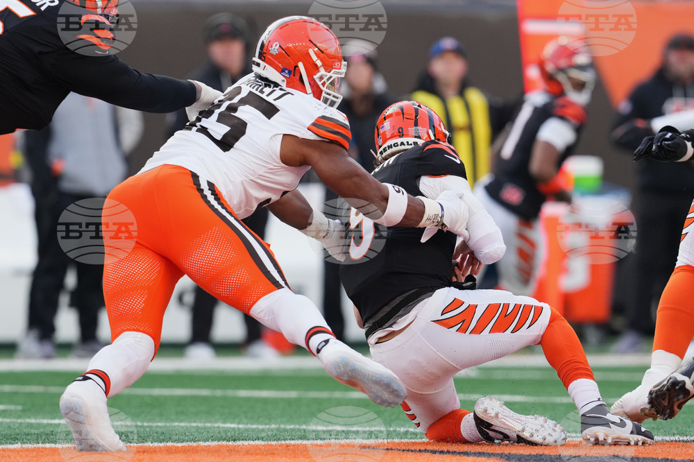 APTOPIX Browns Bengals Football