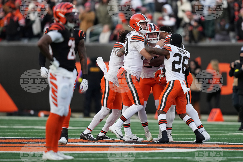 APTOPIX Browns Bengals Football